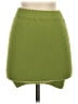 Unbranded Solid Green Casual Skirt Size XS - photo 1