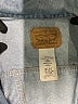 Levi's 100% Cotton Blue Denim Jacket Size 6X - photo 3