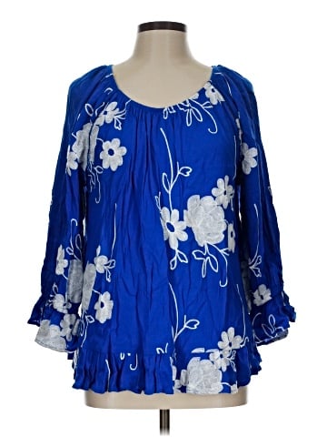 Liv Los Angeles 3/4 Sleeve Blouse (view 1)