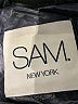 SAM 100% Nylon Stripes Black Jacket Size XL - photo 6