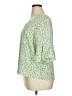 Sason Green 3/4 Sleeve Blouse Size XL - photo 5