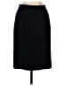 Casual Corner Solid Black Formal Skirt Size 8 - photo 2