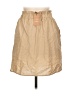 Shein Solid Tan Casual Skirt Size L - photo 2
