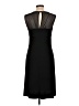 Donna Ricco Solid Black Cocktail Dress Size 10 - photo 2