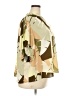 Worthington 100% Polyester Camo Tan 3/4 Sleeve Blouse Size 2X - photo 4