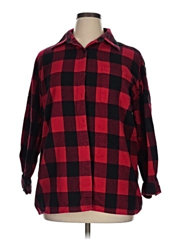Newport News Long Sleeve Button-Down Shirt (view 1)