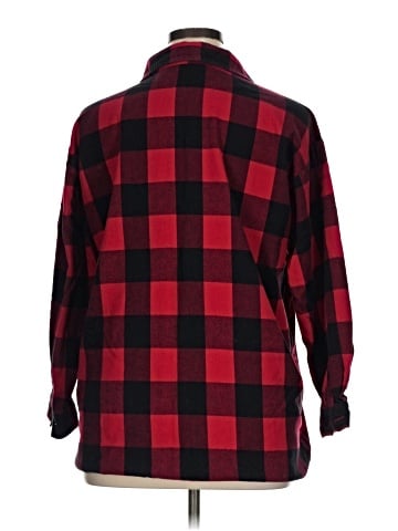Newport News Long Sleeve Button-Down Shirt (view 2)