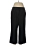 Worthington Solid Black Dress Pants Size L - photo 1