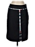 Ann Taylor LOFT 100% Polyester Graphic Black Casual Skirt Size 0 - photo 1