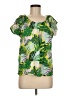 Unbranded Green Short Sleeve Blouse Size M (estimated) - photo 1