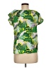 Unbranded Green Short Sleeve Blouse Size M (estimated) - photo 2