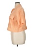 Dizzy Lizzy 100% Cotton Orange Short Sleeve Blouse Size XL - photo 5