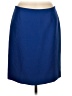 Tahari by ASL 100% Polyester Solid Blue Formal Skirt Size 8 (petite) - photo 1