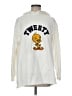 Warner Bros 100% Cotton White Pullover Hoodie Size M - photo 1