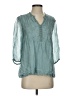 Bellambra Teal 3/4 Sleeve Blouse Size S - photo 1