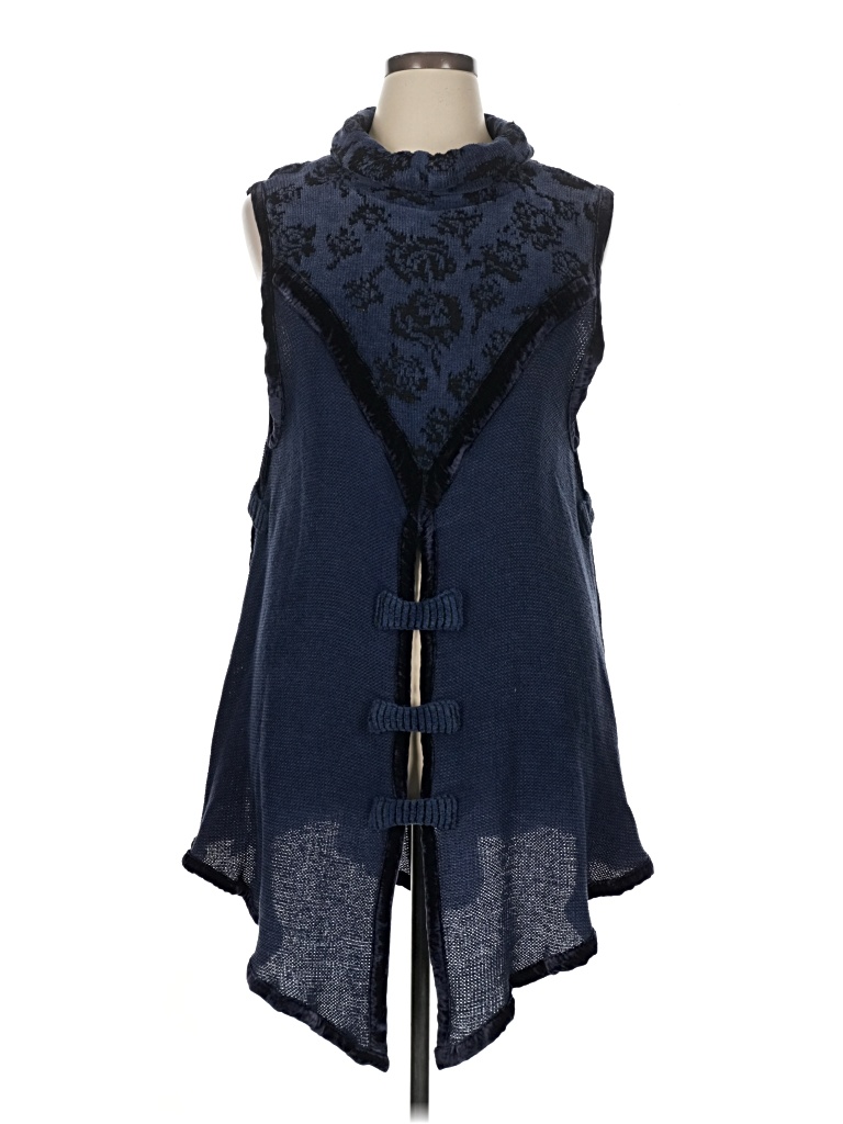 Pre-owned Unbranded Sweater Vest In Blue