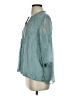 Bellambra Teal 3/4 Sleeve Blouse Size S - photo 5