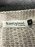 B. Original By Shoe Fly Stripes Tan Ivory Pullover Sweater Size L - photo 7