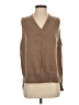 Shein 100% Polyester Brown Sweater Vest Size 2 - photo 1