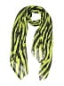 Unbranded Animal Print Green Yellow Scarf One size - photo 1