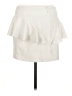 Tildon Solid Ivory Casual Skirt Size 6 - photo 2