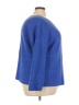 Talbots 100% Pima Cotton Blue Pullover Sweater Size 3X - photo 4