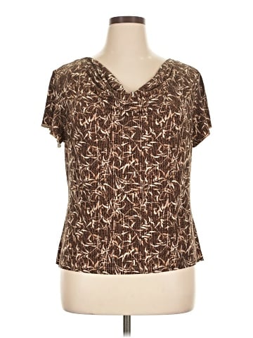 AB Studio Short Sleeve Blouse (view 1)