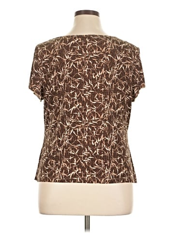 AB Studio Short Sleeve Blouse (view 2)