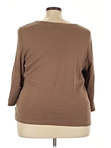 Karen Scott 3/4 Sleeve T-Shirt (view 2)