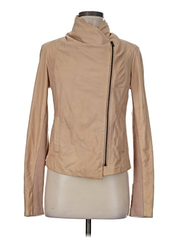 Vince. Leather Jacket (view 1)