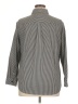 Apt. 9 100% Polyester Stripes Gray Long Sleeve Blouse Size 0X - photo 2