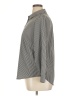 Apt. 9 100% Polyester Stripes Gray Long Sleeve Blouse Size 0X - photo 5