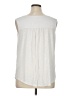 Halogen Silver Sleeveless Top Size 1X - photo 2