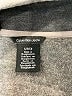 CALVIN KLEIN JEANS Gray Track Jacket Size S - photo 6