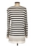Calvin Klein 100% Polyester Stripes Ivory Pullover Sweater Size S - photo 2