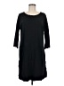 Oska Solid Black Casual Dress Size 6 (1) - photo 1
