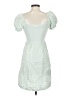 Roxy 100% Cotton Green Casual Dress Size S - photo 2