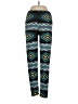 J & K Print Teal Black Leggings Size 4 - photo 1