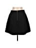 Express Solid Black Casual Skirt Size 10 - photo 2