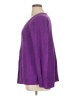 Chaps Purple Pullover Sweater Size 1X - photo 5