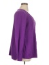 Chaps Purple Pullover Sweater Size 1X - photo 4