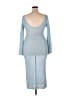 Unbranded 100% Polyester Blue Cocktail Dress Size M - photo 2