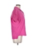 Talbots 100% Cotton Pink Short Sleeve Blouse Size M - photo 4