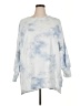 Evri Tie-dye Blue Sweatshirt Size 2X - photo 1
