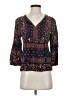 Daniel Rainn 100% Rayon Brown 3/4 Sleeve Blouse Size XS - photo 1