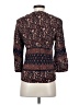 Daniel Rainn 100% Rayon Brown 3/4 Sleeve Blouse Size XS - photo 2