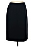 Suit Studio 100% Polyester Solid Black Formal Skirt Size 12 - photo 1