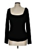 Worth Black Long Sleeve Top Size M - photo 1