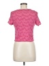 Topshop Pink Short Sleeve Top Size 8 - 10 - photo 2