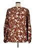 chic soul (chicsoul.com) Brown Long Sleeve Blouse Size 1X - photo 2